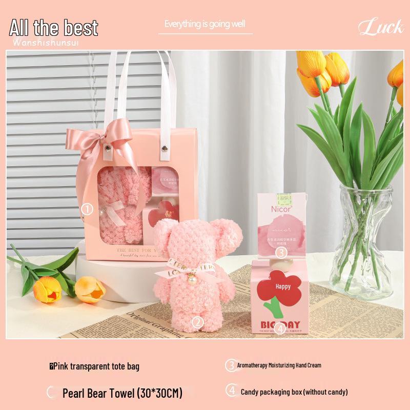 Unique Salon Gift Box: Customizable Logo Souvenir for Clients
