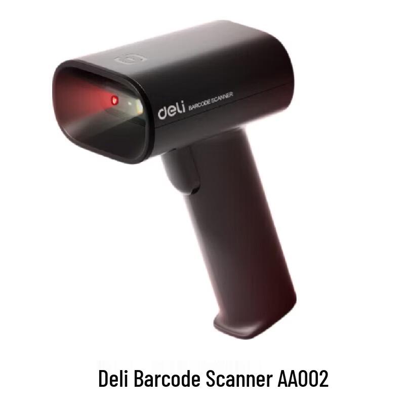 Deli Wired 2D Barcode Scanner
