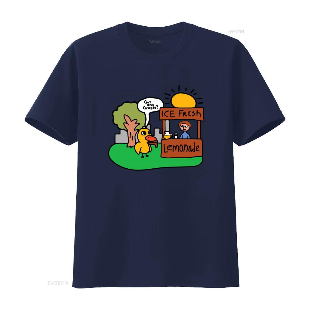 Hast du Trauben Zitronenlimonade Lustiges Entenlied Humor Kinder Limitierte Auflage Bestseller Meme T-Shirt P1597 Vintage Stilvoll