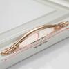 KAK 5 pieces Champagne Gold Door Handles Zinc Alloy Cabinet Handle Drawer Knobs European Wardrobe Pulls Kitchen Furniture Handle
