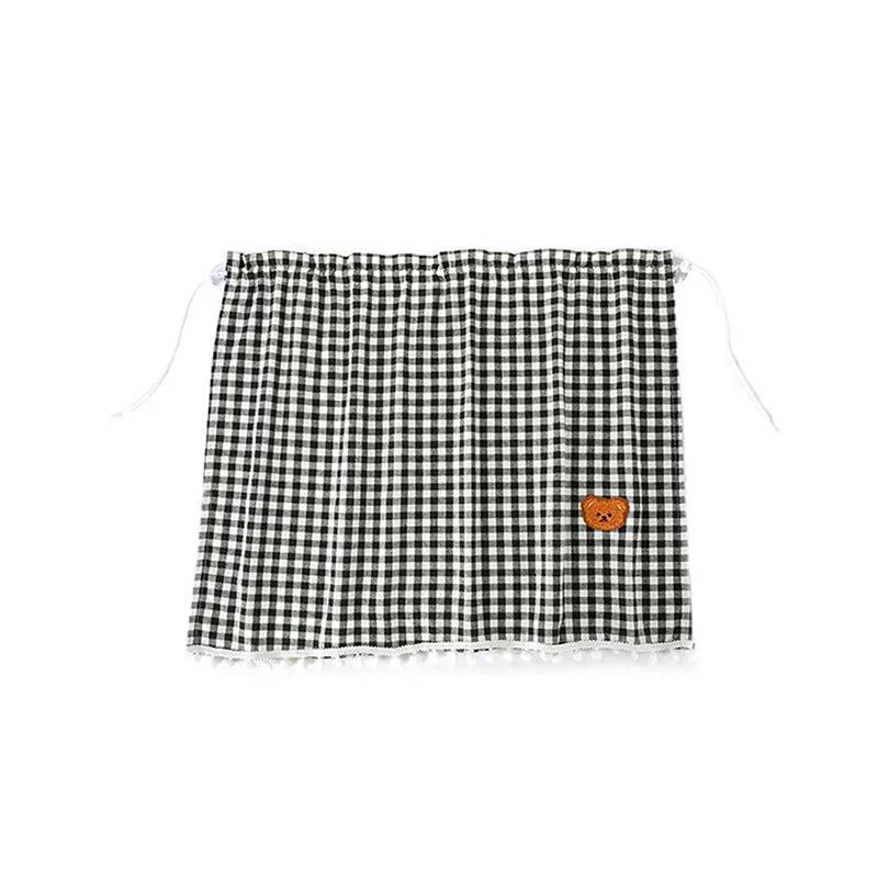 

Universal Car Sun Shade - Lightweight Cartoon Plaid Pattern - Rear Side Window & Windshield Sun Blocker for Vehicle Protection