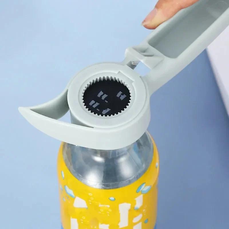 4 In 1 Beer Bottle Opener Multi-purpose Beverage Jar Can Bottle Cap Opener Plastic Corkscrew Dining Bar Gadgets Kitchen Tool New
