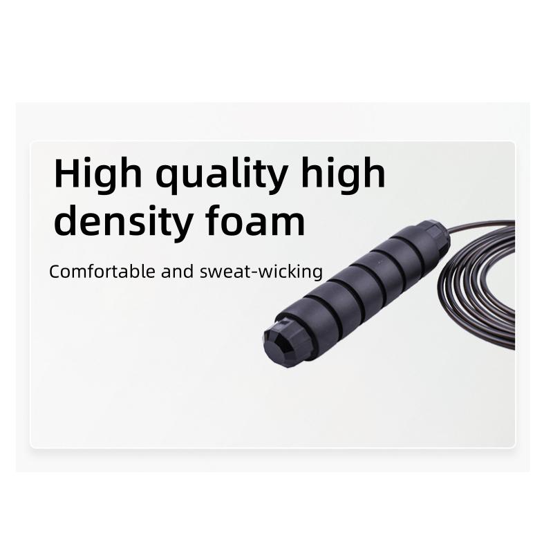 Skipping Rope Professional for Middle School Students Jump Rope Fitness Sports PVC Jump Ropes Steel Wire Skipping Equipment