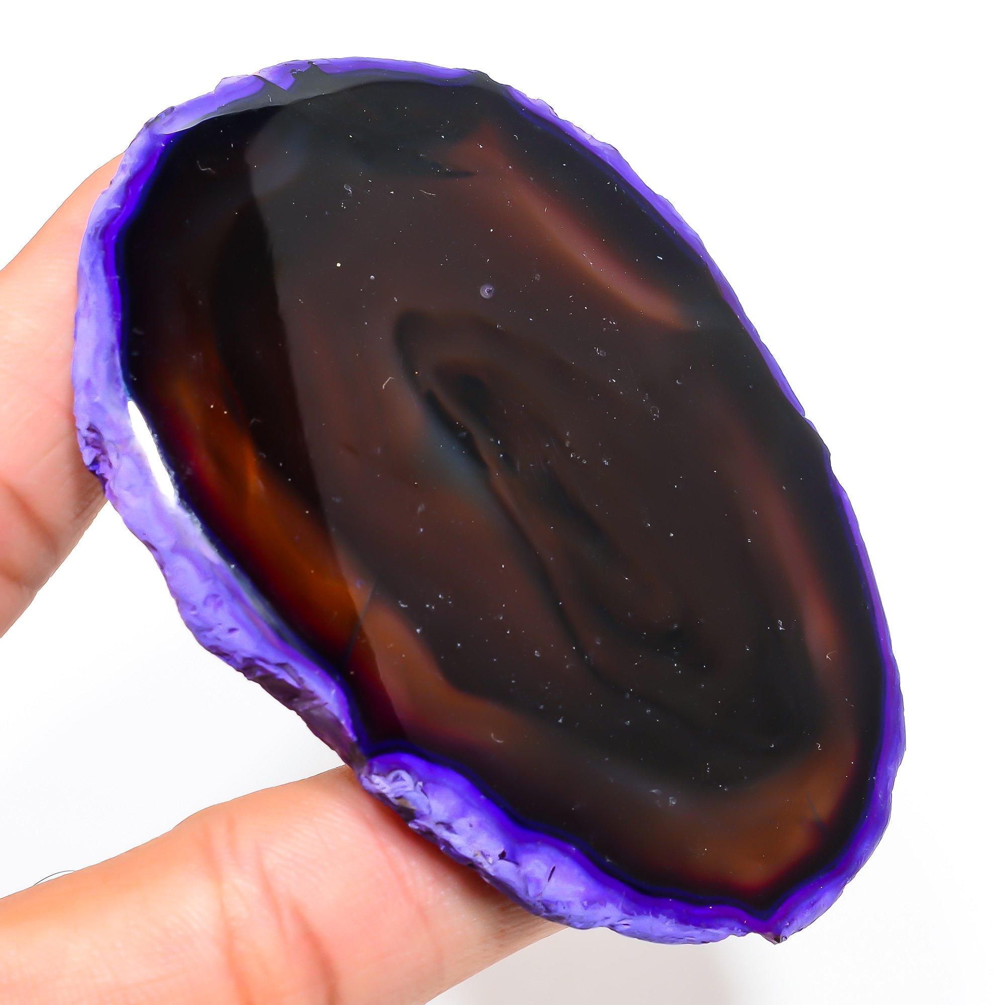 

Copper Condor Agate 6.3x8.4mm Natural Cabochon Fine Loose 326Cts. T1p73 коричневий