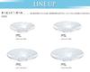 Toyo Sasaki Glass Orbit Bowl 275 Plates, Set of 3, Made in Japan, Large Platters, Round Plates, Glass Dishes, Tableware, 46055
