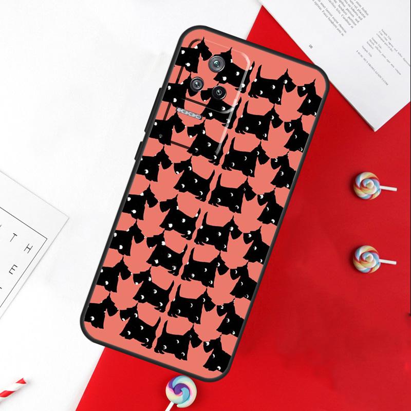 

scottish terrier pattern Cover For Xiaomi 14 Ultra 15 13 11T 12T 13T 14T Pro POCO X7 Pro X3 X5 X6 M6 F5 F6 Pro Case Xiaomi 15