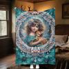 Magical Unicorn Fantasy Throw Soft Comfortable All Seasons Blanket Perfect Gift Couch Office Nap Outdoor Travel Blanket