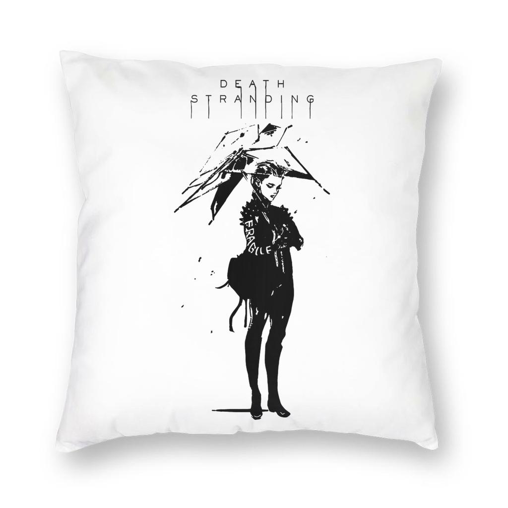 Death Stranding Pillowcase Cushion Cover Decorations Kojima Hideo Metal Gear Solid Reedus Game Mgs Throw Pillow Case Cover Home