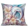 New Beautiful, Romantic and Colorful Beach Pillowcase Marine Life Peripheral Cushion Pillowcase