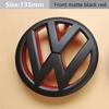 Styling Mouldings For VOLKSWAGEN VW Car Front Grill Badges Rear Trunk Emblem Lid Covers Logo Sticker For VW Volkswagen Golf 6 Go CWW1