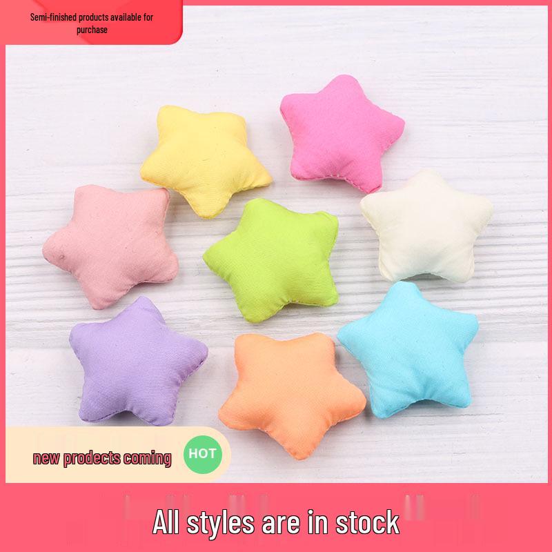 Children's Candy Color Star Hair Tie - Cute Baby Ponytail Accessory