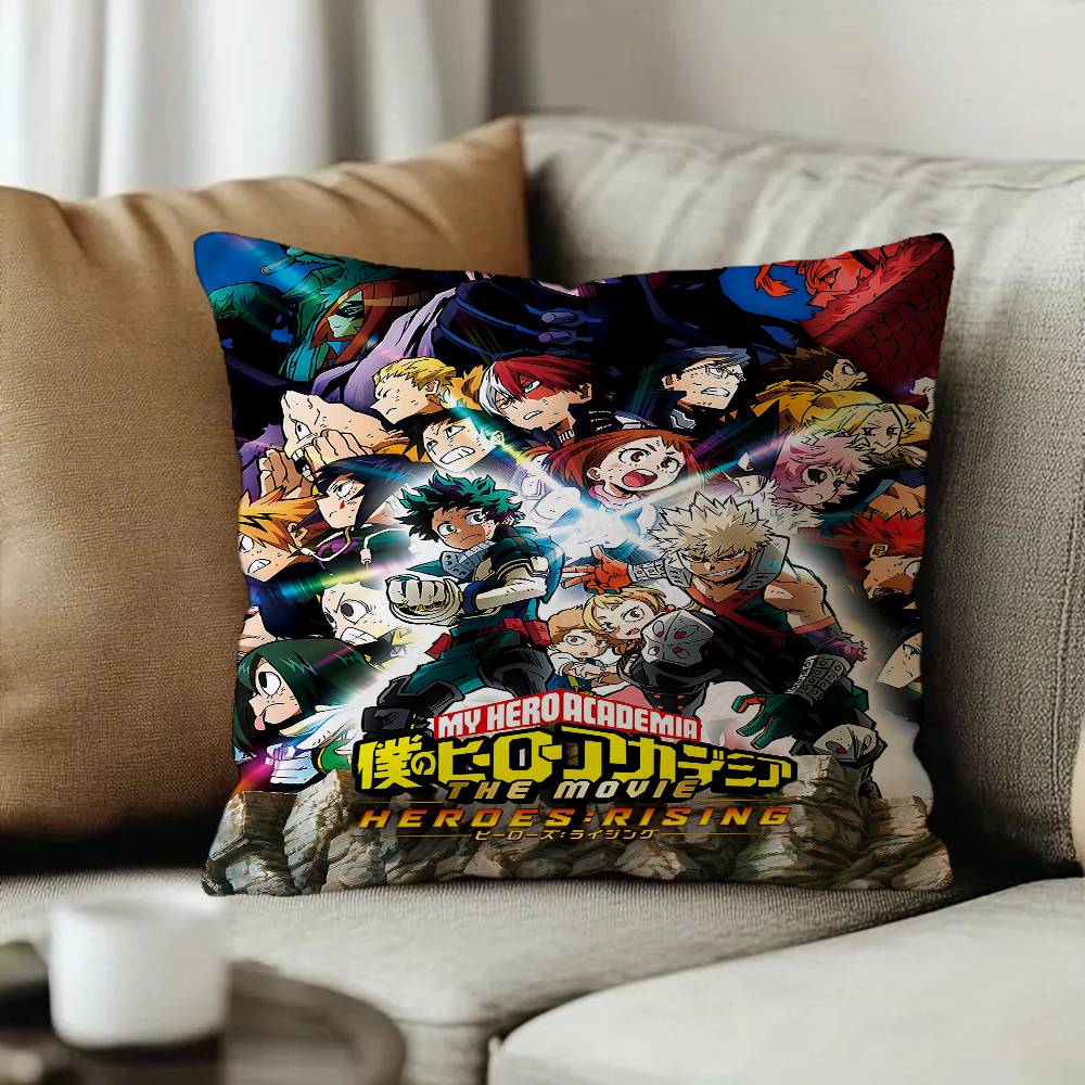 Anime MMy Hero Academia Personalized Pillow Cover Kids Bedroom Wild Party Decor Pillowcase kid Birthday shower Gift