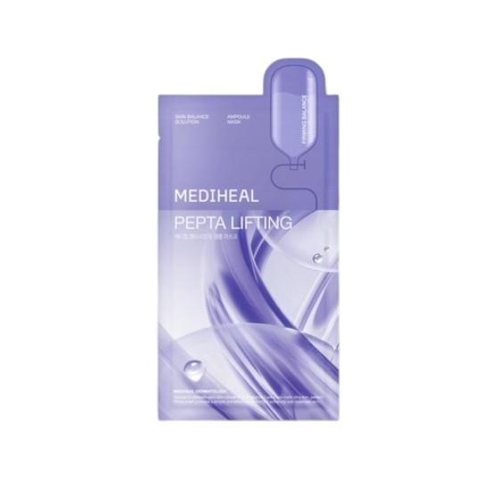 MEDIHEAL Pepta Lifting Ampoule Mask – 20ml Sheet × 15 PCS