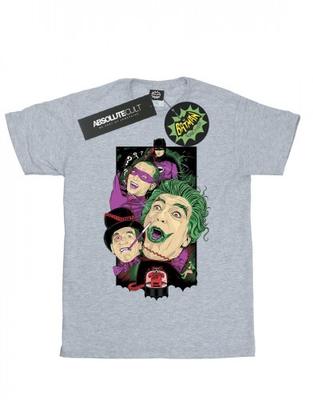 T-Shirt für Herren aus der Batman-TV-Serie „Rogues Gallery“