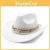 Elegant Wool Felt Dress Hat With Sun Block For Business And Casual Use