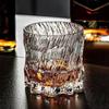Black Ice Luxury Hammered Pattern Whiskey Glass - High Appearance Creative KTV Wine Glass