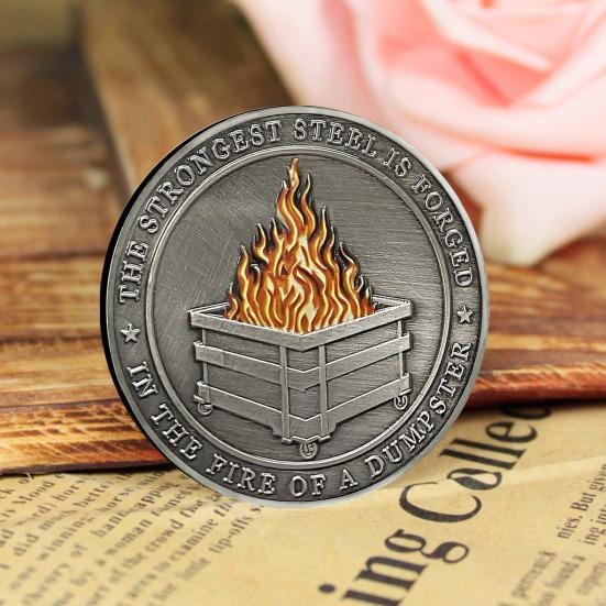 

1/2/3/5/10 шт. Вызов Монета Резной Узор Ретро Серебряная Монета Уникальный Офисный Стол Аксессуар 1