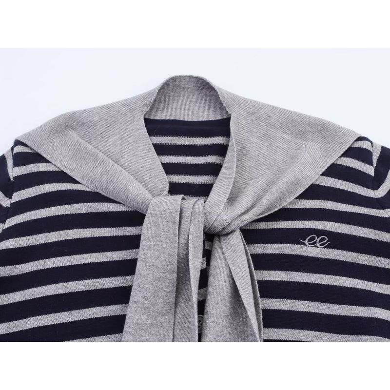 Kaslead New Women clothes Western Style Fashion Simple and Versatile Configuration Scarf Embroidery Knit