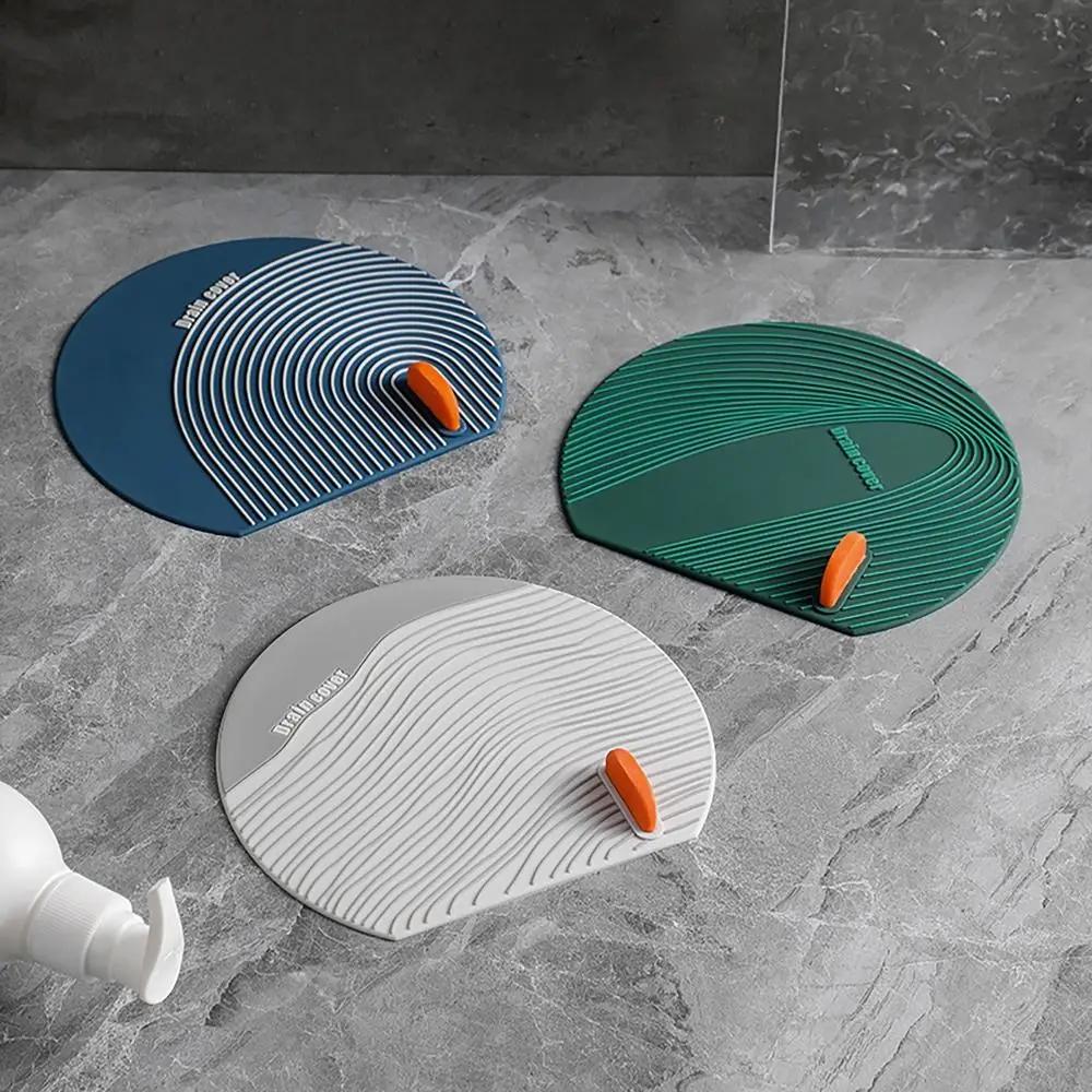 Cute Silicone Floor Drain Deodorant Anti-insect Anti Odor Floor Drain Cover Deodorant Pad Cover for Toilet Shower Sewer