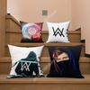 DJ AAlan Walker Faded Walkerworld Pillow Cover Sofa Couch Cushion Case Creative Workspace Accent Home Decor