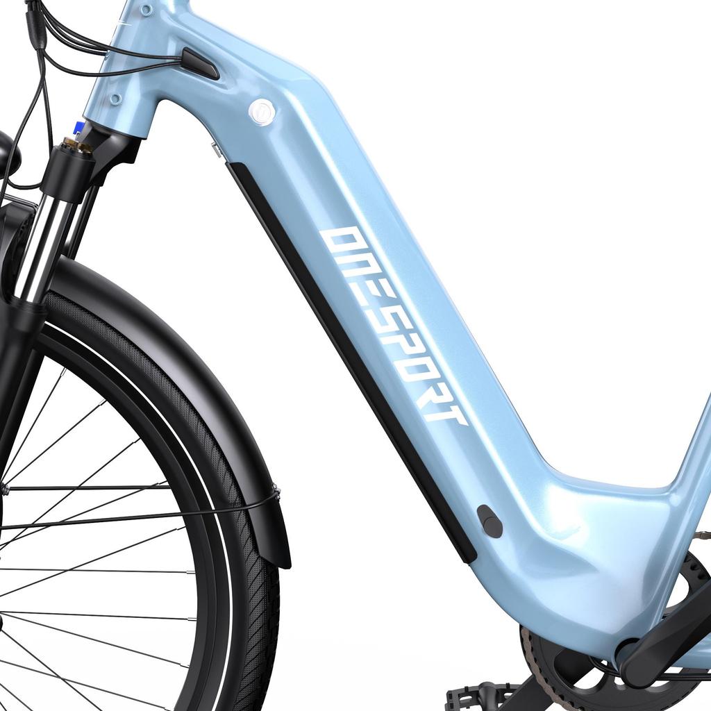 ONESPORT WT05 Bicicletta Elettrica per Adulti motore 250W batteria 36V 18.2Ah pneumatici 27.5*2.25 pollici supporta app