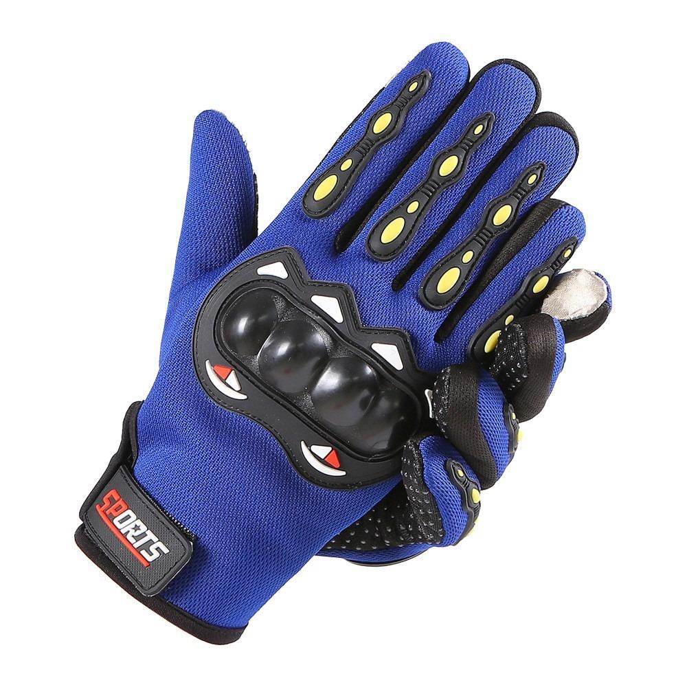 Motorcycle Riding Half-finger Gloves Men and Women Outdoor Anti-drop Sports Fitness Mountaineering Protection Long-finger Hard Shell Gloves