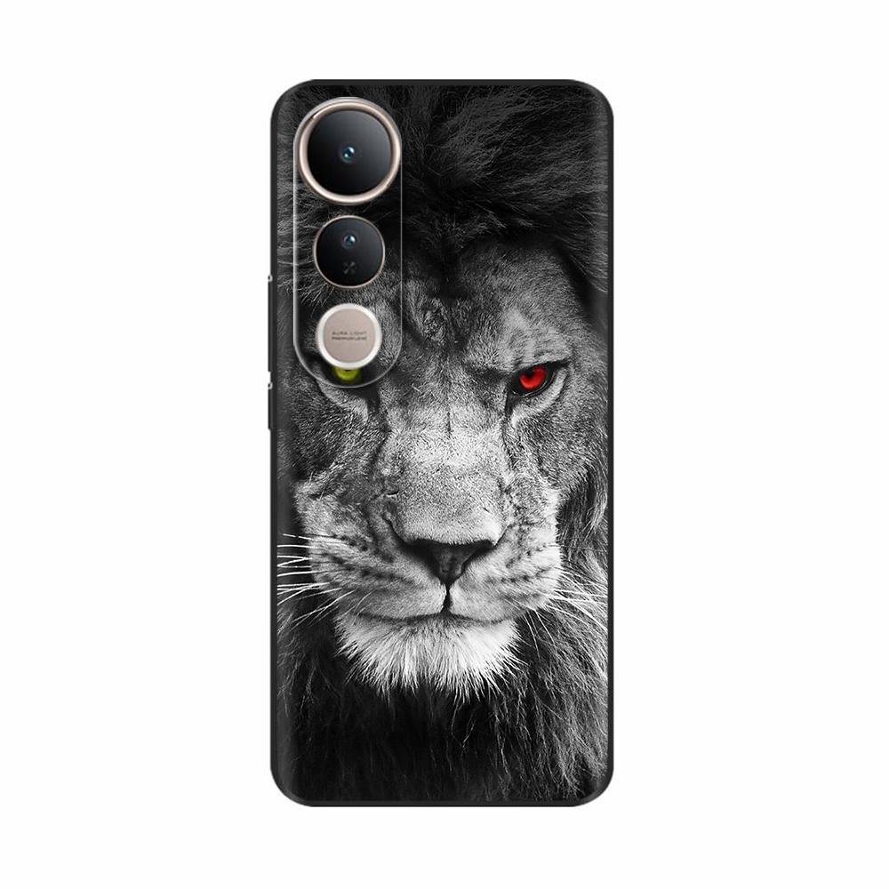 Fundas For Vivo V50 Lite 5G Popular Flowers Cartoon Soft Silicone Phone Back Cover For Vivo V50 V50 Lite 5G 4G Shell Casing Capa