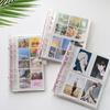 Color Transparent Clip Sparkling 6hole Loose Leaf Album Children Gifts Birthday