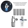 Scaldabagno per Bagno Filtro per Doccia Filtro per Acqua del Lavandino Riutilizzabile con Guarnizione a Prova di Perdite per Scaldabagno Lavatrice
