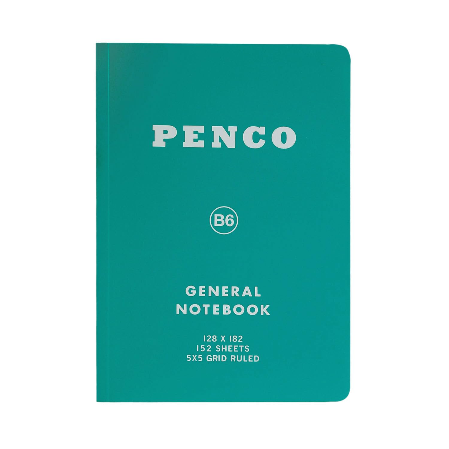 Hightide Penco Notebook B6 Grid Green CN 159