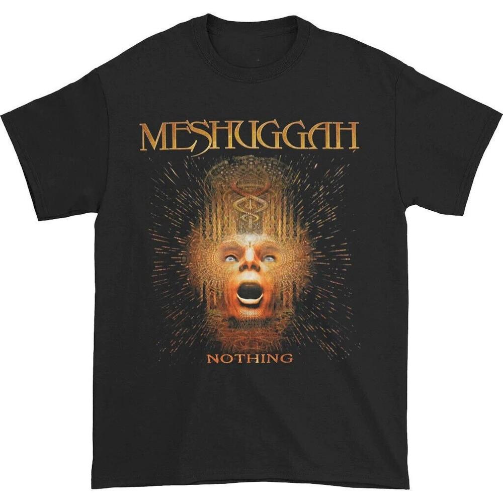 

MESHUGGAH Extreme Metal Band Short Sleeve Black All Size Shirt Unisex T-Shirt XXL