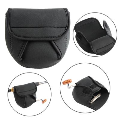 Portable Spinning Reel Cover Case Bag Lightweight Fishing Reel Storage Bag Baitcasting Reel Cover Protective Pouch