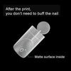 140PCS Matte Surface French Nail Dual Forms Thin Acrylic Nail Tips  French Manicure Tool