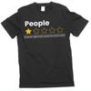 UnisexS Humorous People Absolute Nightmare T Shirt Cotton Tee Unisex Streetwear Oversized Summer Novelty Casual Trendy Ironic Humor