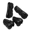 4 szt. Ochraniacze na nogi konia PU skorupa oddychające przednie tylne buty na nogi konia na każdą pogodę