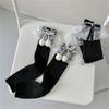 Lolitas Plush Ball Ruffle Frilly Leg Warmers Knitted Leg Sleeves Goth Crochet Ankle Heap Socks JK Uniform Foot Cover