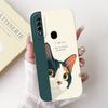 Casing For Oppo A31 2020 CPH2015 Case A8 PDBM00 Cute Cat Fashion Luxury Silicone Shockproof Phone Case For Oppo A8 Back Cover
