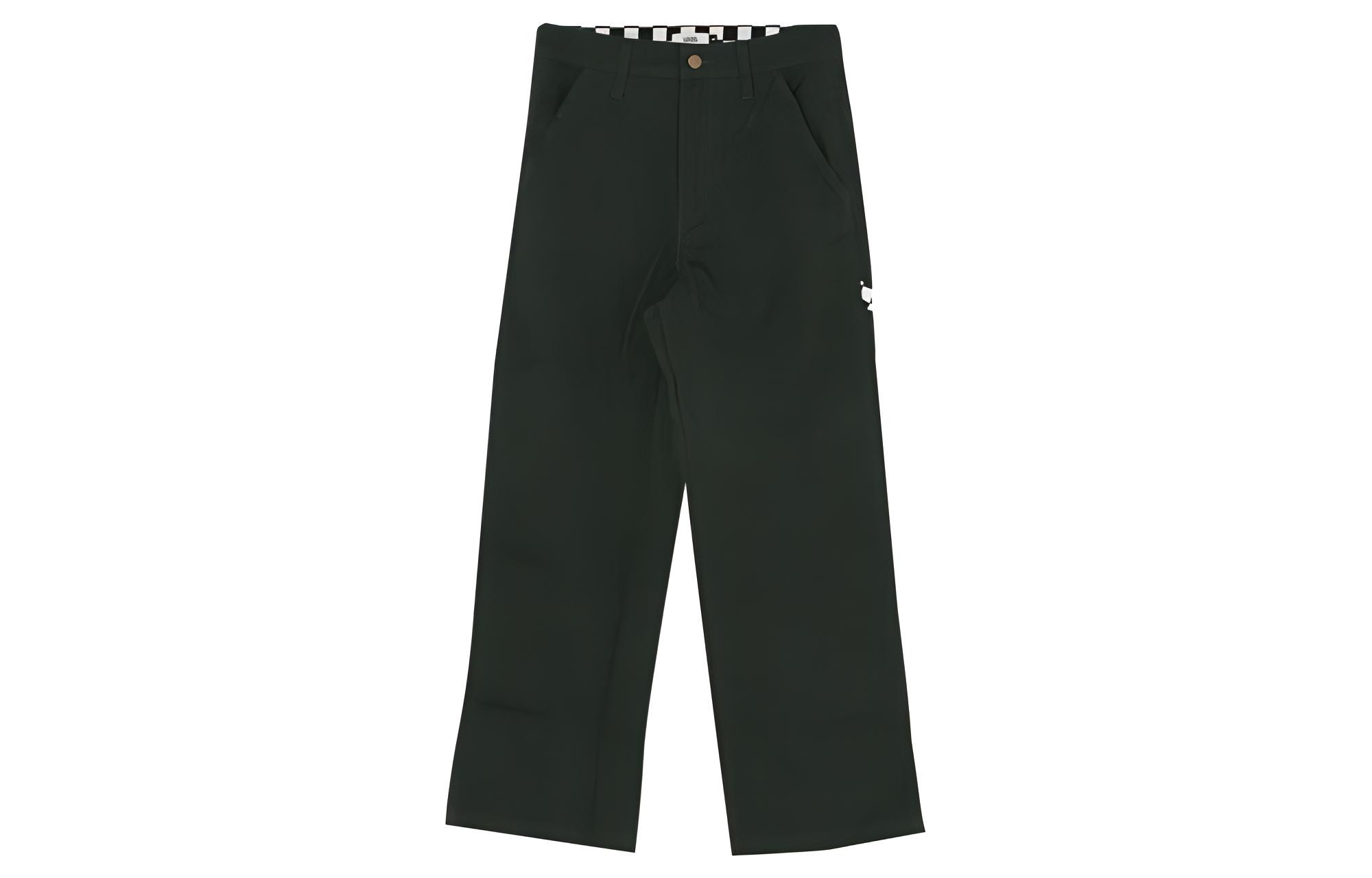 Vans Casual Pants Men s Black Moderate Straight Fit Pants 120K3140100-BLACK M