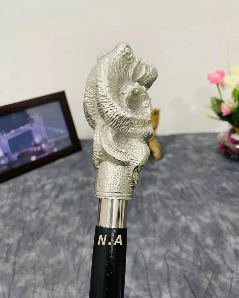 Octopus Head Walking Cane Victorian Style Walking Stick Best Collectible Gift