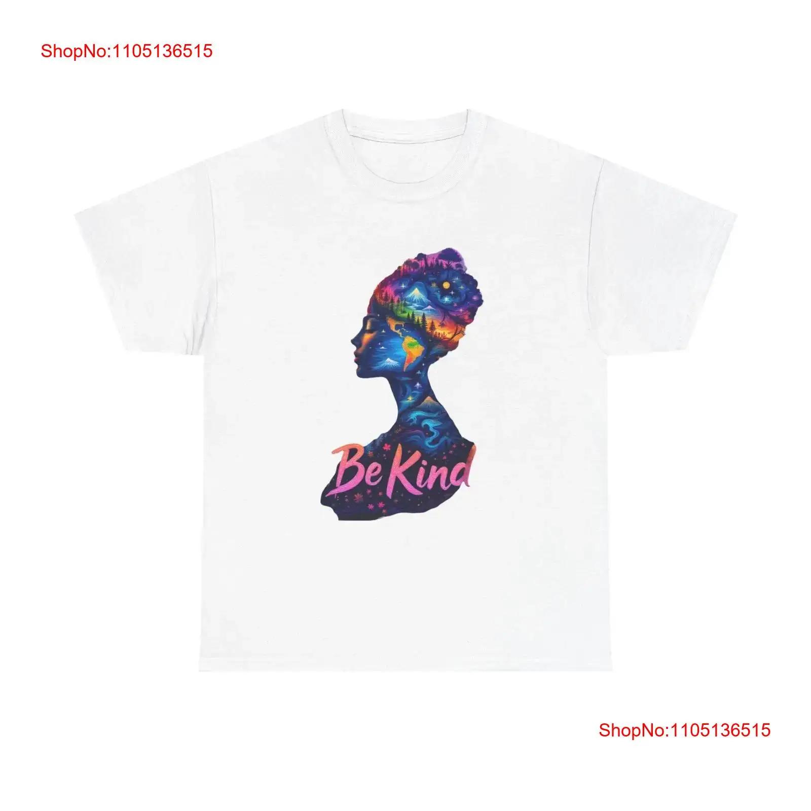 

Be Kind to Mother Earth Day Woman Hair Up T Shirt vintage Washed graphic Stretched Comfortable Top For Everyday Wear Unisex S разноцветный