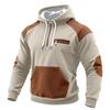 Men's Colorblock Sweatshirt Hoodie Men's Sports Large Size Casual Sweatshirt