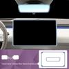 Equation Leopard Titanium 7 EV Central Control Screen Protector: Silicone Anti-Scratch Noise Reduction Interior Accessory