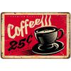 Vintage Coffee Metal Tin Sign Plaque Metal Plate Retro Wall Art Posters For Cafe Bar Pub Kitchen Club Iron Painting Decoratio