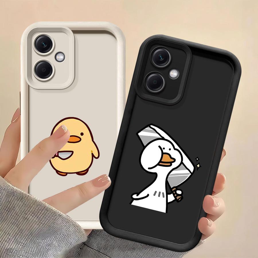 Phone Cover Case for Xiaomi Poco F8 X3 NFC X3 Pro C61 C50 C51 Funny Duck
