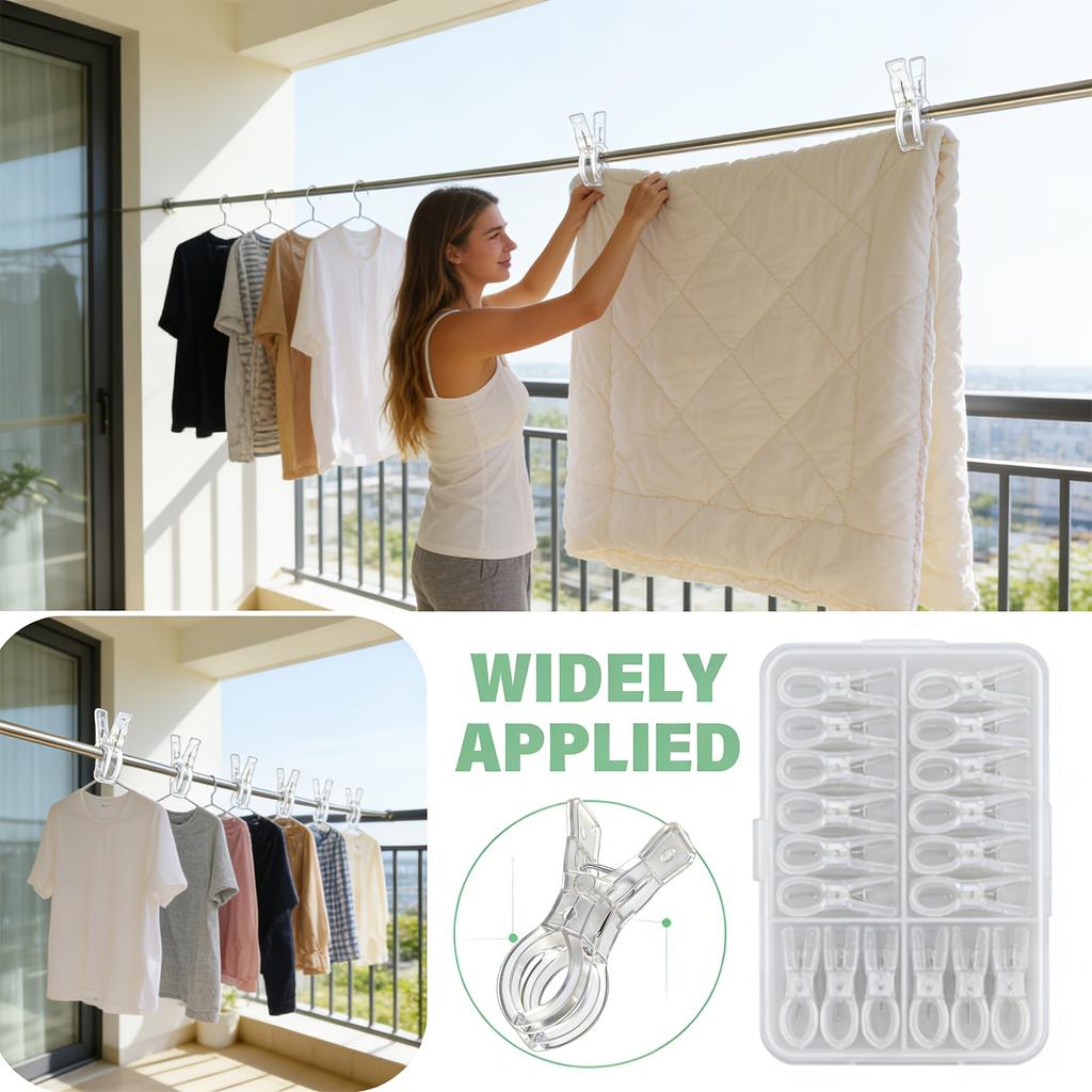 5/10pcs Heavy Duty Spring Clamp,Transparent Plastic Multipurpose Clip for Balloon Arch Backdrop Fixing,Photography Studio