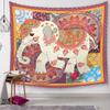 Elegant Wall Hanging Tapestries Flower City Printed Home Decoration Blanket For All Occasions