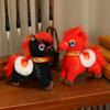 Soft Plush Horse Plush Doll Chinese Style Chinese Stuffed Horse Doll  Chinese New Year Gift