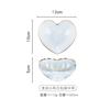 Cute Heart Shaped Glass Bowl Frosted Phnom Penh Clear Dessert Fruit Salad Bowl Large Water Cup Household tableware mx9231542