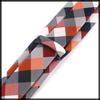 [White Fang] Kariertes Polyester-Krawatte, Business-Casual, Stilvoll, Herren NC040 (Grün)