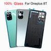 For OnePlus 8T 5G Battery Back Cover Glass Rear Housing Panel Case Replacement For One Plus 1 8T 8 T Camera Lens